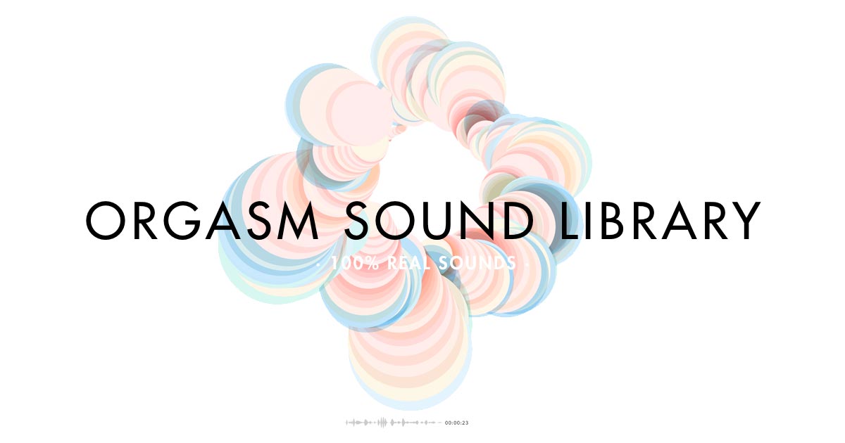 Orgasms Library with Real Sounds Bijoux Indiscrets
